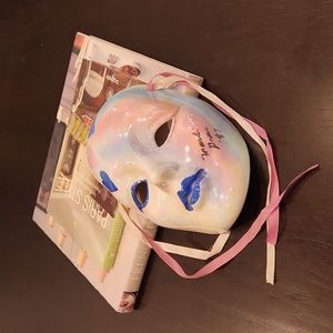 Vintage 1987 Volta Venetian Mardi Gras Classique Masque Décor